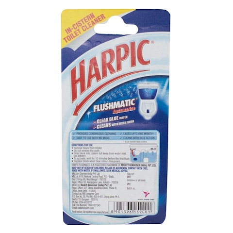 Harpic In-Toilet Cistern Blue Single 50G