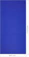 Sky Land Unisex Adult Yoga Mat Em-9308-B - Blue, L 61 X W 13 X 13 Cm