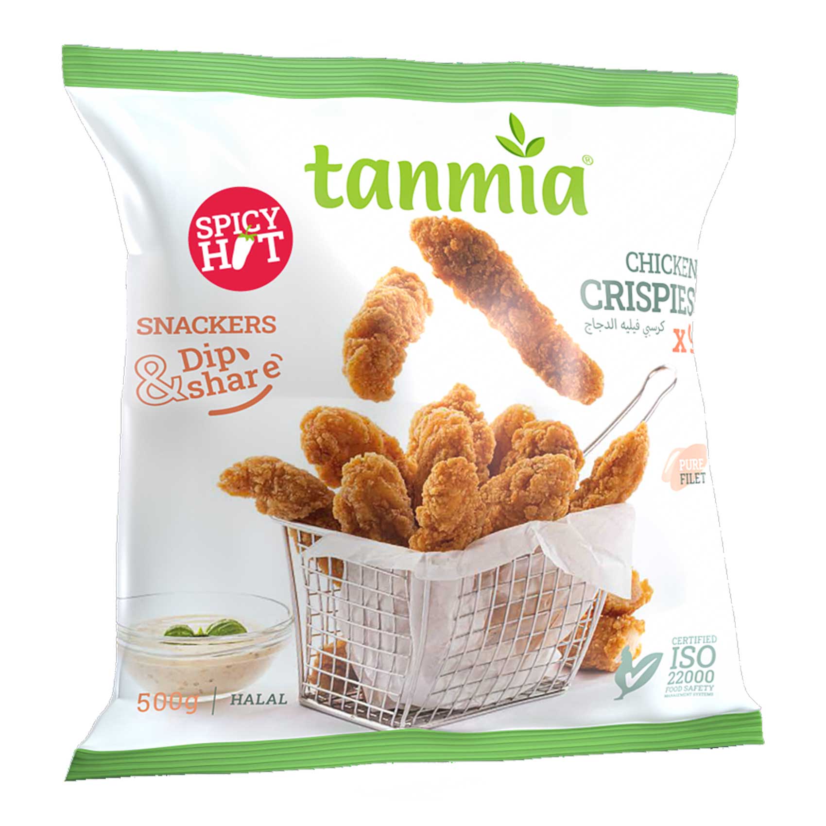 Tanmia Crispy Chicken Spicy 500GR