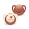 Nuk For Nature Rubber Soother 6-18m SNK748 Multicolour Pack of 2