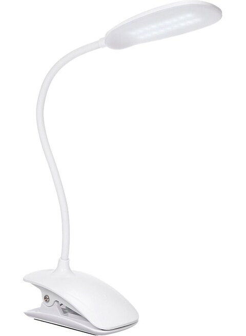 Generic Clip Hose Table Lamp White