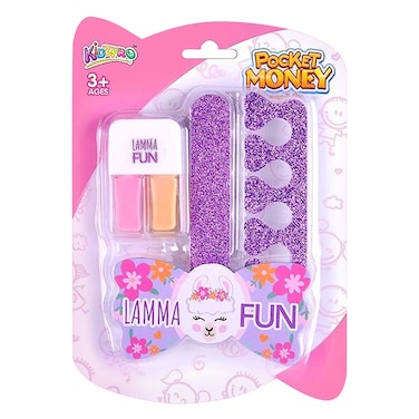 Kidzpro Sc 2108S Pocket Money Lamma Fun Nail Set 3 Years