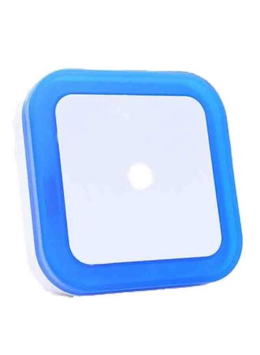 Generic Plug-In Auto Sensor Control LED Night Lamp White/Blue