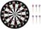 ULTIMAX Professional Dartboard Sets of 6pcs Dart Flights for Leisure Sports and Games 45 cm Darts Dartboard Game Set- Model No.18123