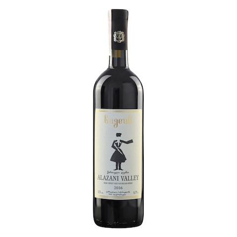 A Semi Sweet  Wine Made From Selected Saperavi  Alexandrouli Grapes