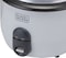 Black + Decker 2-in-1 Non-Stick Rice Cooker with Steamer, 700W, 1.8L, RC1860-B5, 2 Years Warranty