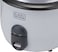 Black + Decker 2-in-1 Non-Stick Rice Cooker with Steamer, 700W, 1.8L, RC1860-B5, 2 Years Warranty