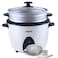Geepas 2.2 Liters Rice Cooker, White Grc4326