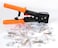 Platinum Connector Professional Heavy Duty Crimp Tools: Pass-Through Crimper Makes Utp/Ftp Cable Assembly Much Easier And Rock Solid