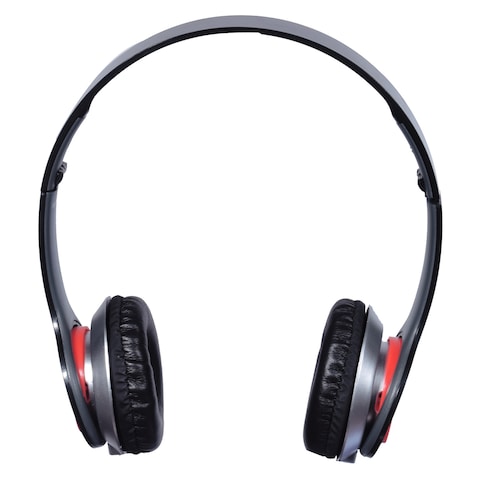 اي تي ال سماعة رأس سلكية مزودة بميكروفون YZ-229HS، لون أسود