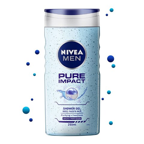 Nivea Pure Impact Shower Gel 250ml