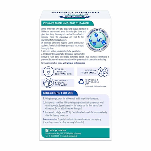 Dr. Beckmann Washing Machine Cleaner - 75 gram