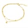 Aiwanto Anklet Ankle Chain Double Chain Simple Anklet