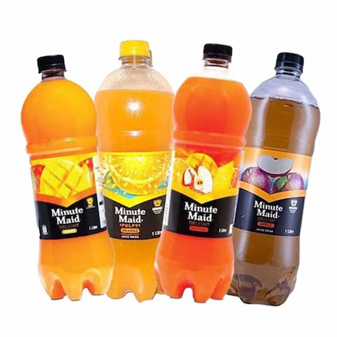 Minute Maid Delight Pulpy Juice 1L X Pack Of 4