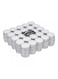 Pearl Coast 100-Piece Tealight Candles White