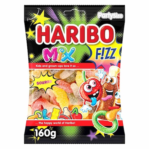 Haribo Mix Fizz Candy 160g