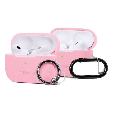 Hyphen Apple AirPods Pro 2nd Gen Silicone Case Pink