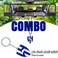 Combo Offer - Buy Alhilal Football Club Logo Car Mirror hanging pendant Chain And Alhilal Club Car Keychain