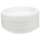 SNH Packing Foam Plate White 7 Inch Disposable, Tableware, Birthday Parties, Office, Home Events, Camping - 25 Pieces.