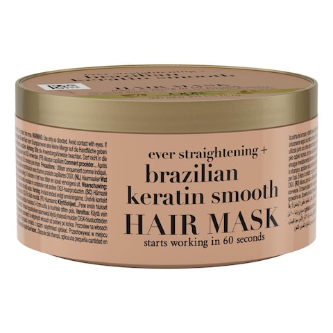 Ogx Ever Straightening Brazilian Keratin Smooth Hair Mask 300ml