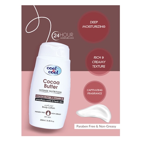 C&amp;C BODY LOTION COCOA BUTTER250ML