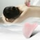 Generic-Natural Rose Quartz Stone Guasha Facial Face Neck Body Gua Sha Board Massager