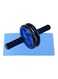 Generic 2-Piece Abdominal Roller Wheel With Knee Pad Set