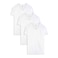 Fruit Of The Loom Short Sleeves Undershirt XXL White Pack of 3
