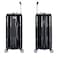 Eminent Hard Case Travel Bag Medium Luggage Trolley Polycarbonate Lightweight Suitcase 4 Quiet Double Spinner Wheels With Tsa Lock KJ84 Black
