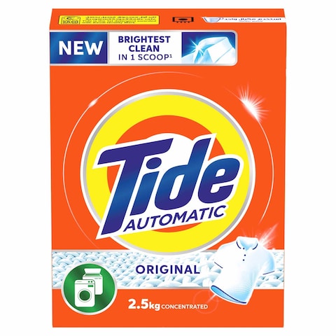 Tide Automatic Laundry Detergent Powder Original Scent 2.5kg