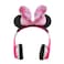 KIDdesigns Minnie Mouse Kid Safe Wireless Bluetooth Kids Headphones - Pink
