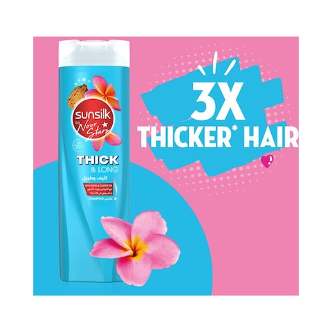 Sunsilk Thick And Long Shampoo Blue 400ml