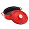 Lava Roasting Oval Casserole 27cm Red