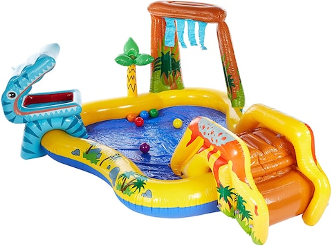 Intex Dinosaur Play Center, Multi-Colour, 57444