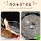 YOMNA 100pcs Air Fryer Parchment Paper Liner, Non-stick Disposable Air Fryer Liners, Baking Paper Plates for Air Fryer,Cooking Paper for Baking Roasting Microwave (16cm*4.5cm, Natural)