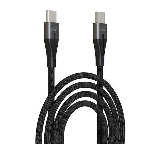 L&#39;avvento MP474 - Ultra-Fast USB Type-C to USB Type-C Cable - 100W - 1 meter