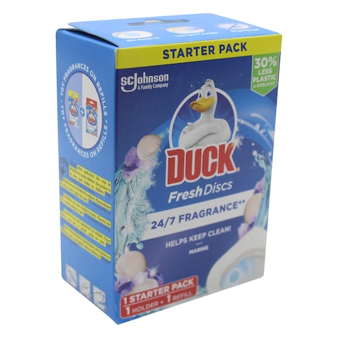 Johnson Duck Fresh Disc 5 In 1 Marine Toilet Cleaner 6 Pieces