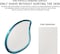 Showay Hairo Crystal Hair Eraser Stone for Women and Men, Magic Crystal Hair Remover, Painless Exfoliating Crystal Hair Removal for Body Legs Arms Back Blue, 1 Count (Pack of 1)