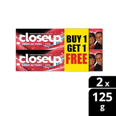Closeup Red Hot Toothpaste 2X125G