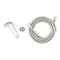 Home Pro Chrome Plated Shattaf With Hose Silver Set of 3