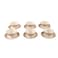 XIANGYU Dinner Set Porcelain Gold, 12pcs tea/coffee set cups/ Saucer. 12pcs for 6 people. New Ceramic Bone China, The rich and colorful designs with real 24K gold.
