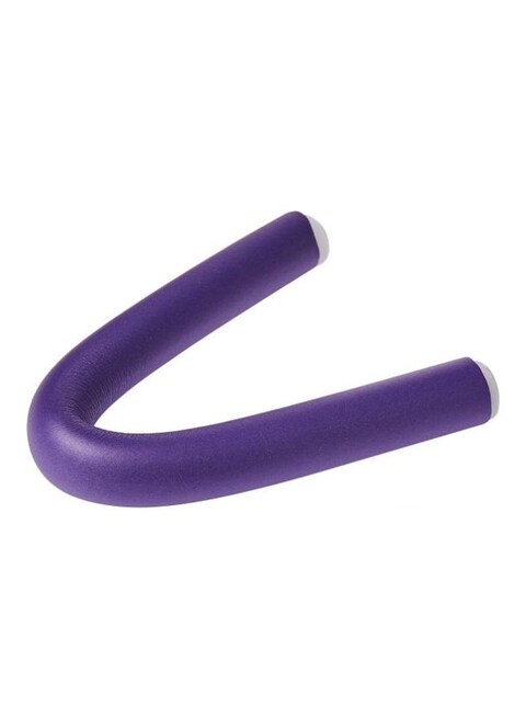 10-Piece Hair Foam Curler Roller Purple