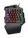 V100 35 Key Gaming Keyboard For PUBG/LOL/CS Gamer Black
