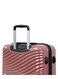 Biggdesign Lightweight Moods Up Carry On Luggage With Spinner Wheel And Lock System Rose Gold 28-Inch