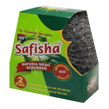 SAFISHA SUFURIA MESH SCRUBBER 2&#39;S