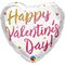 Qualatex Valentine’s Glitter Foil Balloon- 18-Inch Size- Ombre