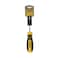 Crownman Screwdriver Single (-) 5x100mm S2 Handle Black And Yellow