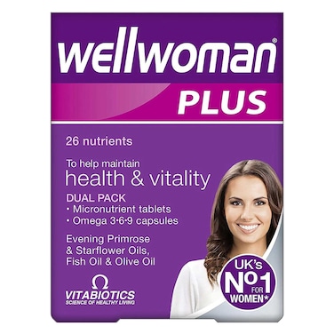 Vitabiotics Wellwoman Supplements + Omega 3-6-9 Supplements 56 Tablets