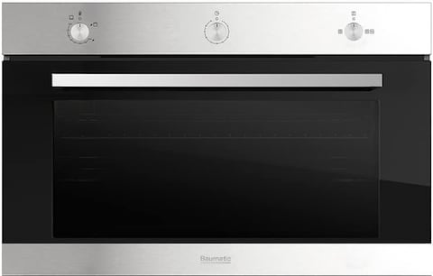 Baumatic 90cm Built in Gas Oven &amp; Grill with Fan 125 Litres  BMEO96G3-2
