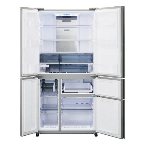 Sharp Refrigerator Inverter Digital - Advanced No Frost - 660 Liter -Stainless Steel - SJ-FP910N-SS